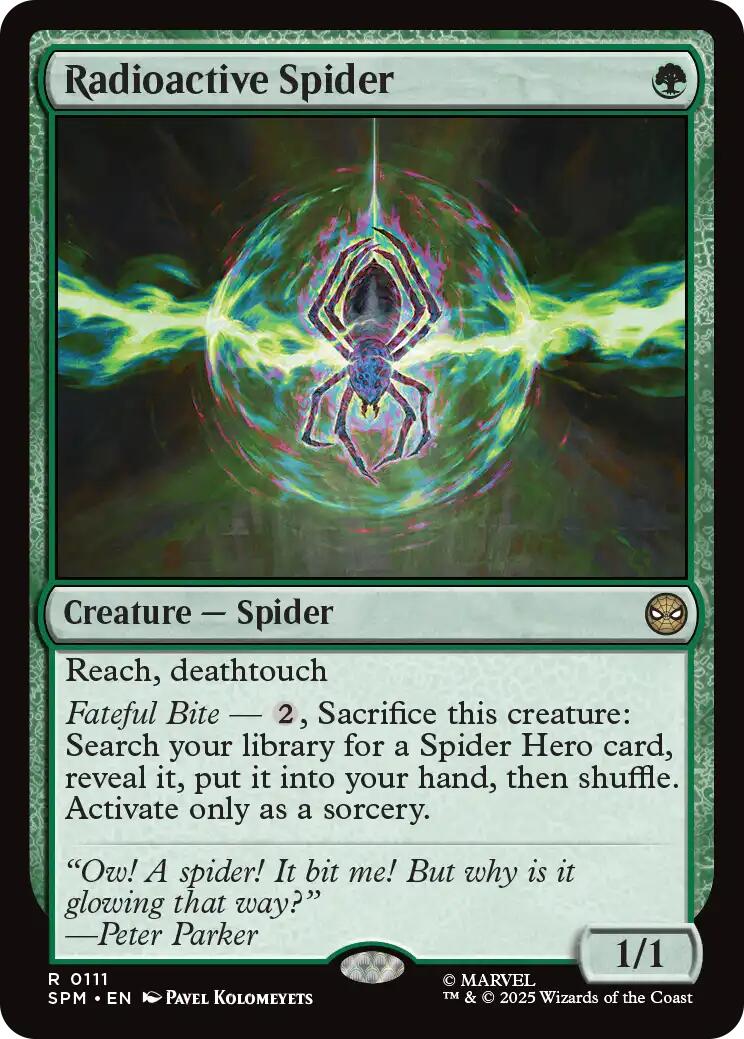 Radioactive Spider [Marvel's Spider-Man] | Tabernacle Games
