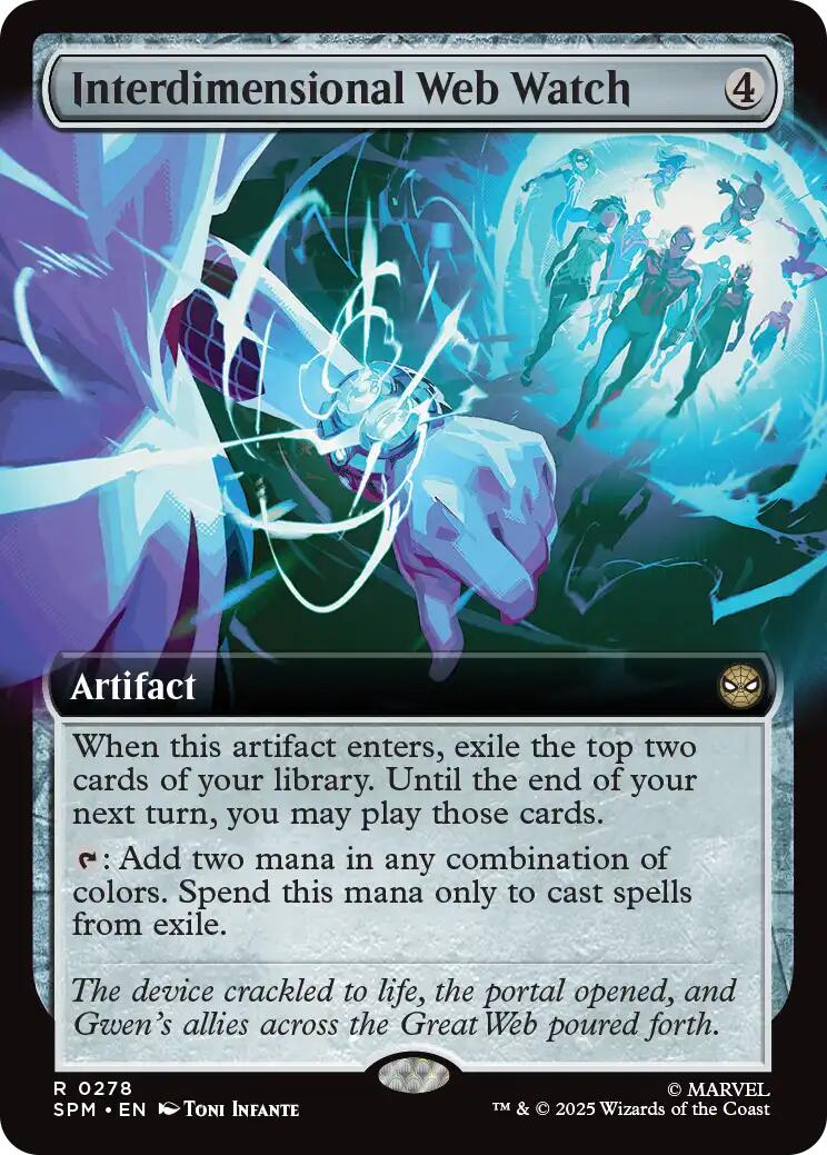 Interdimensional Web Watch (Extended Art) [Marvel's Spider-Man] | Tabernacle Games