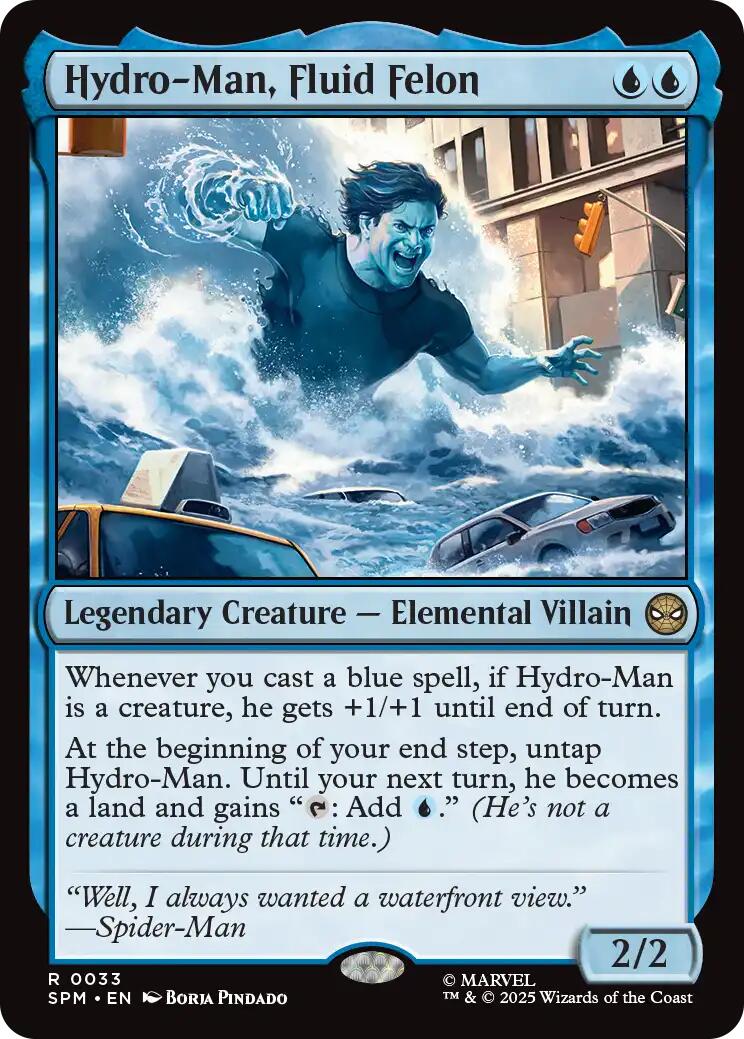 Hydro-Man, Fluid Felon [Marvel's Spider-Man] | Tabernacle Games