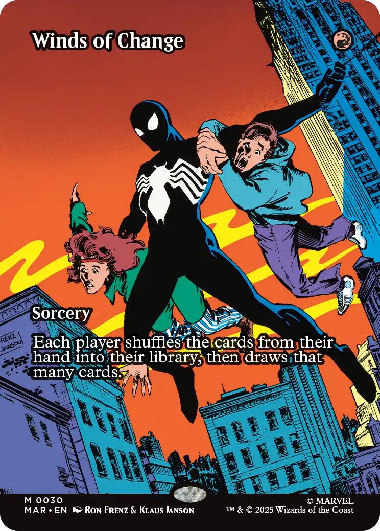 Winds of Change (Borderless) [Marvel's Spider-Man: Eternal-Legal] | Tabernacle Games
