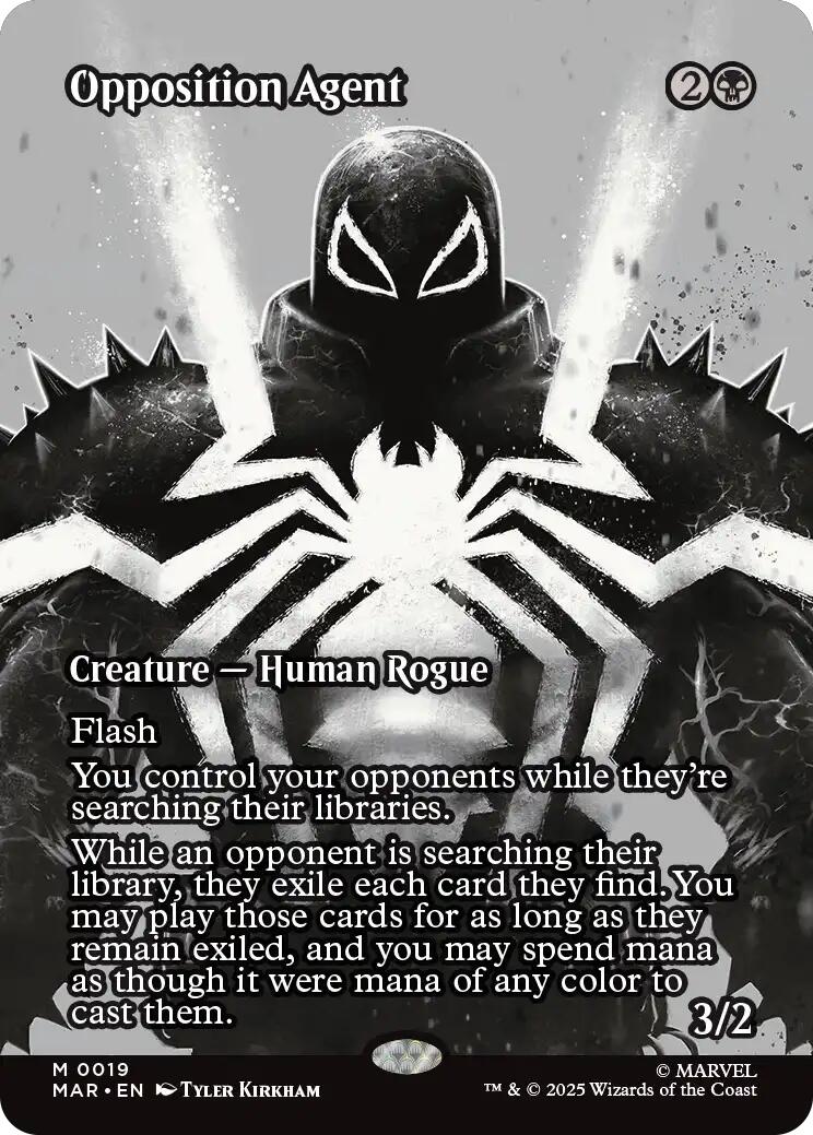 Opposition Agent (Borderless) [Marvel's Spider-Man: Eternal-Legal] | Tabernacle Games