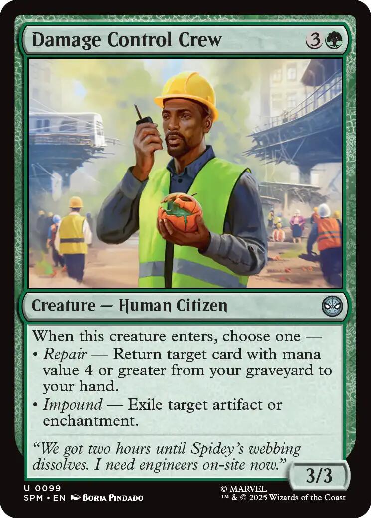 Damage Control Crew [Marvel's Spider-Man] | Tabernacle Games