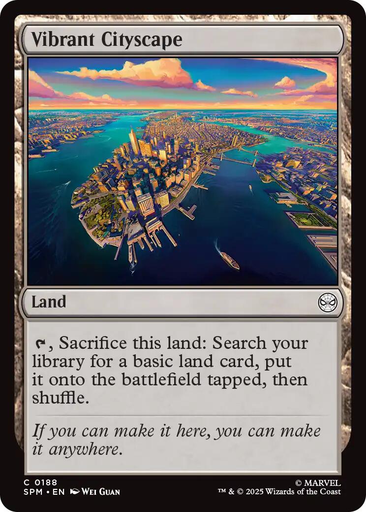 Vibrant Cityscape [Marvel's Spider-Man] | Tabernacle Games