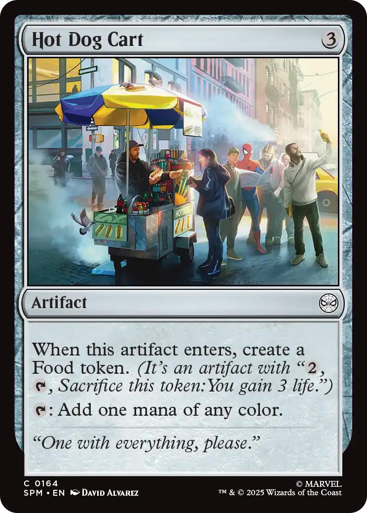 Hot Dog Cart [Marvel's Spider-Man] | Tabernacle Games