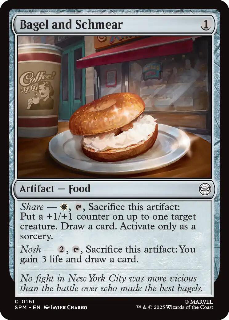 Bagel and Schmear [Marvel's Spider-Man] | Tabernacle Games