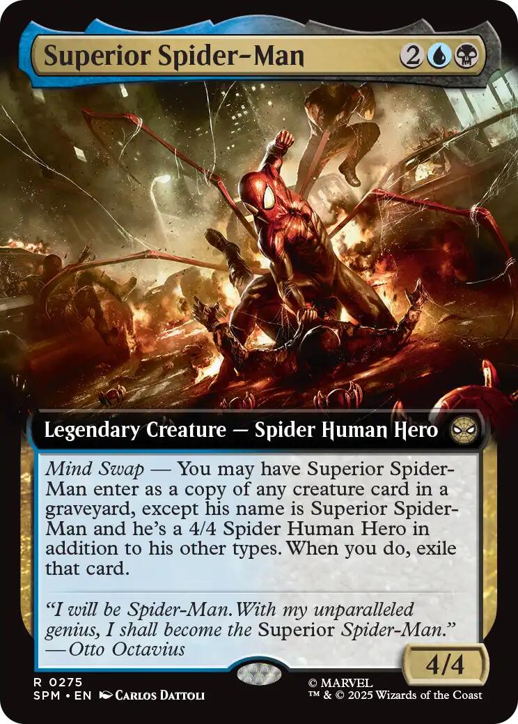 Superior Spider-Man (Extended Art) [Marvel's Spider-Man] | Tabernacle Games