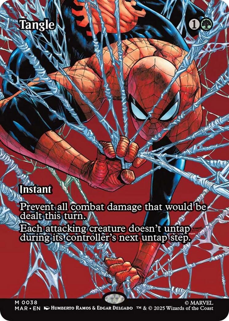 Tangle (Borderless) [Marvel's Spider-Man: Eternal-Legal] | Tabernacle Games
