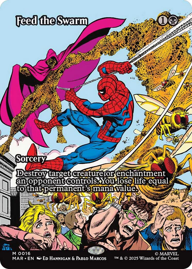 Feed the Swarm (Borderless) [Marvel's Spider-Man: Eternal-Legal] | Tabernacle Games