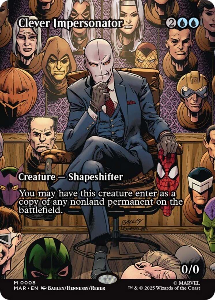 Clever Impersonator (Borderless) [Marvel's Spider-Man: Eternal-Legal] | Tabernacle Games