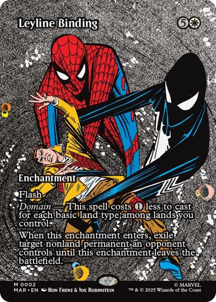 Leyline Binding (Borderless) [Marvel's Spider-Man: Eternal-Legal] | Tabernacle Games