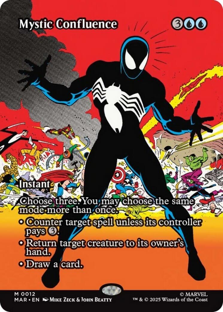 Mystic Confluence (Borderless) [Marvel's Spider-Man: Eternal-Legal] | Tabernacle Games