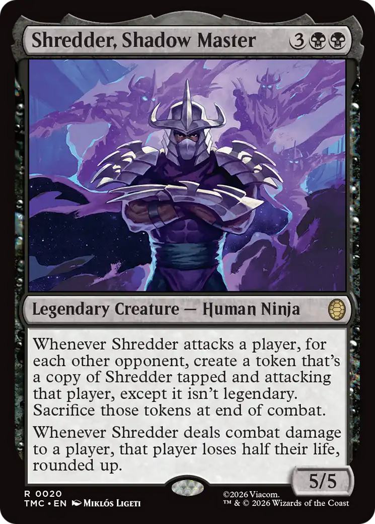 Shredder, Shadow Master [Teenage Mutant Ninja Turtles Commander] | Tabernacle Games