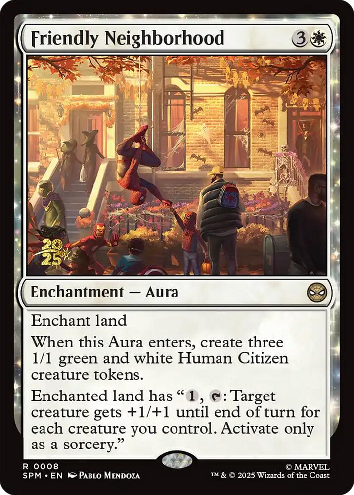 Friendly Neighborhood [Marvel's Spider-Man Prerelease Promos] | Tabernacle Games