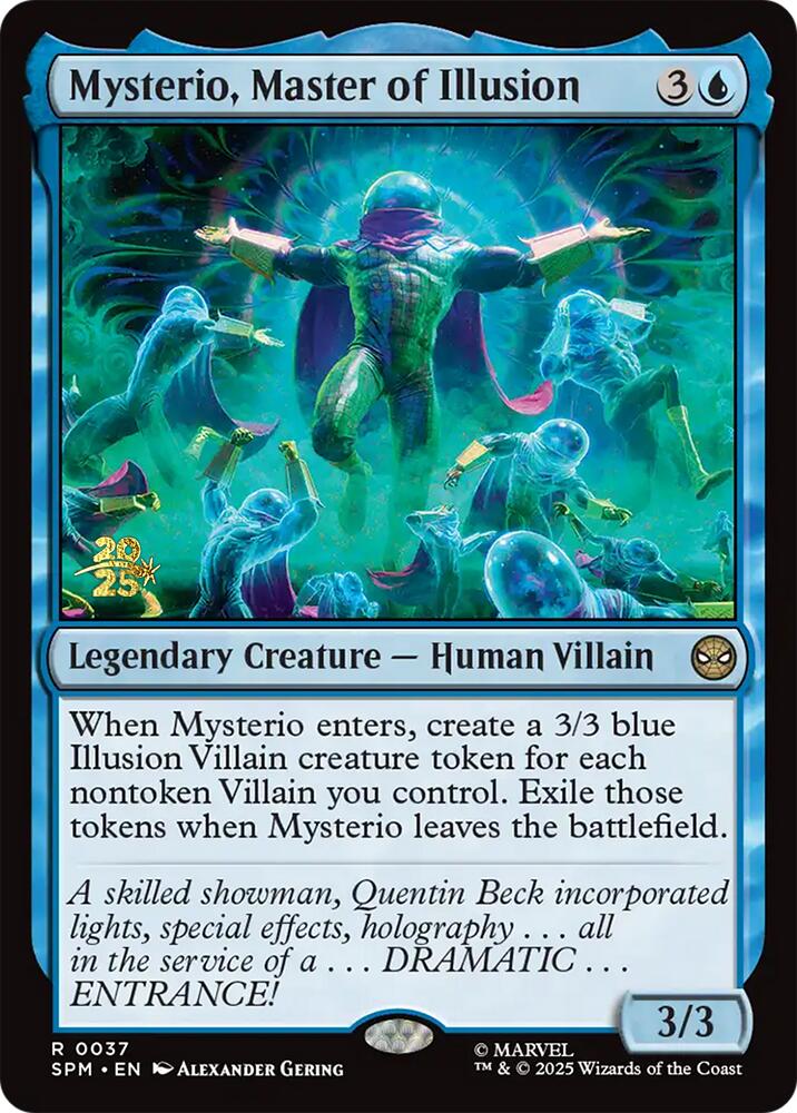 Mysterio, Master of Illusion [Marvel's Spider-Man Prerelease Promos] | Tabernacle Games