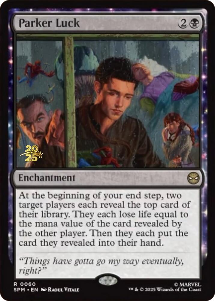 Parker Luck [Marvel's Spider-Man Prerelease Promos] | Tabernacle Games