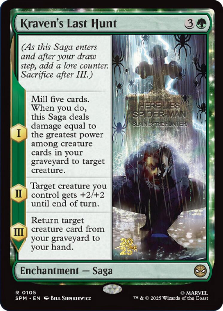 Kraven's Last Hunt [Marvel's Spider-Man Prerelease Promos] | Tabernacle Games