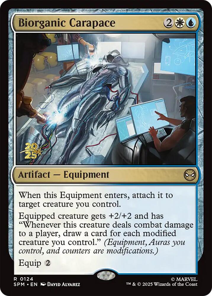 Biorganic Carapace [Marvel's Spider-Man Prerelease Promos] | Tabernacle Games