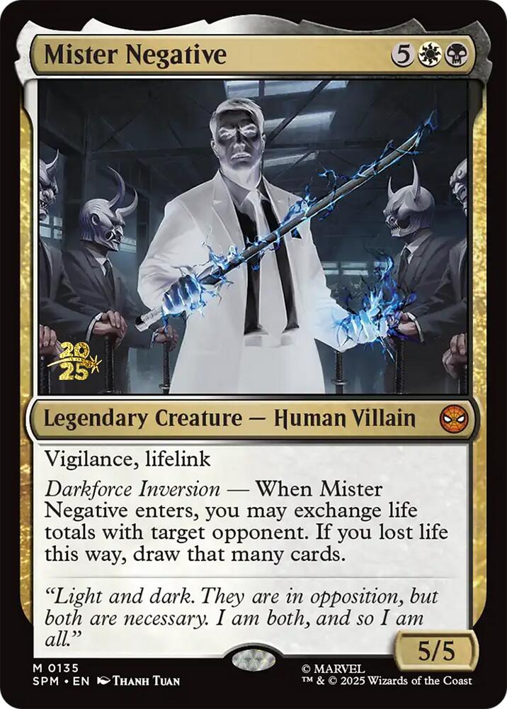 Mister Negative [Marvel's Spider-Man Prerelease Promos] | Tabernacle Games