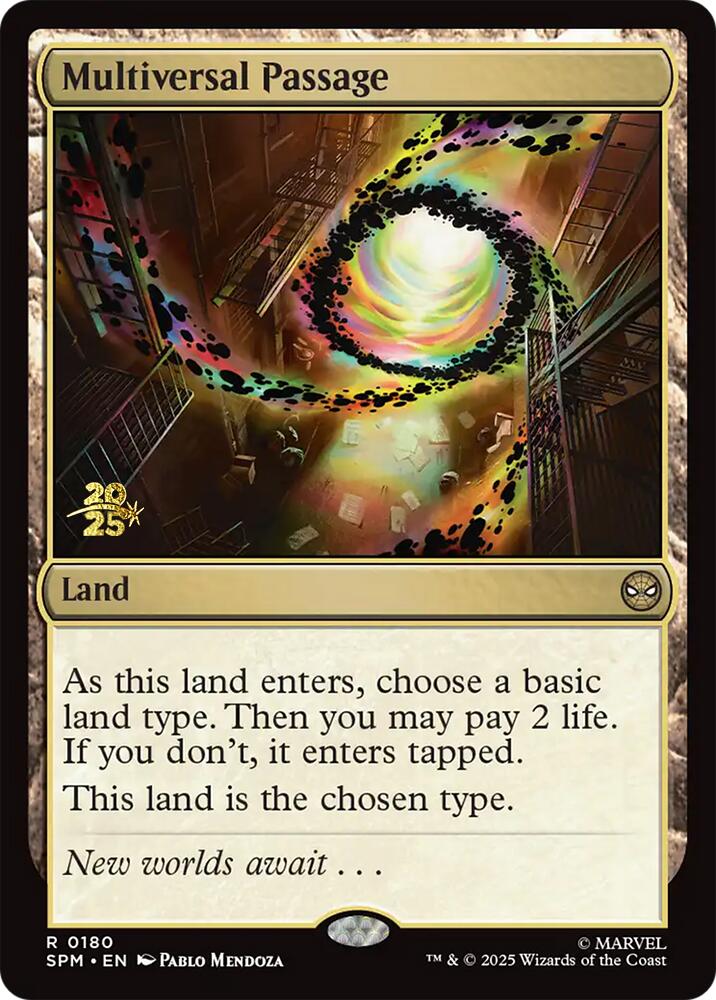 Multiversal Passage [Marvel's Spider-Man Prerelease Promos] | Tabernacle Games