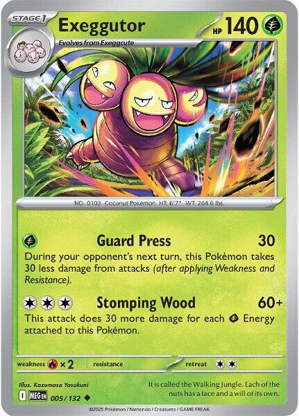Exeggutor (005/132) [Mega Evolutions: Base Set] | Tabernacle Games