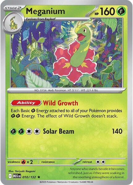 Meganium (010/132) [Mega Evolutions: Base Set] | Tabernacle Games