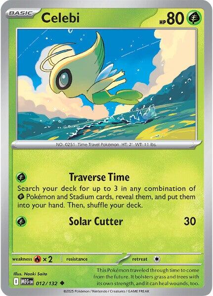 Celebi (012/132) [Mega Evolution: Base Set] | Tabernacle Games