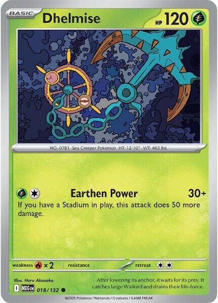 Dhelmise (018/132) [Mega Evolutions: Base Set] | Tabernacle Games