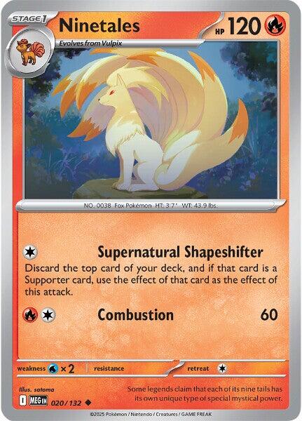 Ninetales (020/132) [Mega Evolutions: Base Set] | Tabernacle Games