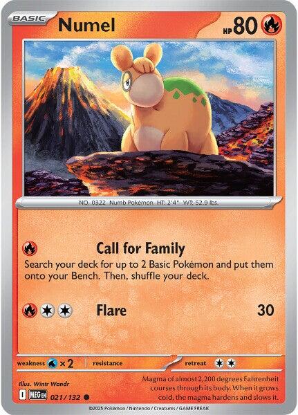 Numel (021/132) [Mega Evolutions: Base Set] | Tabernacle Games