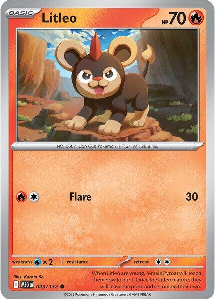 Litleo (023/132) [Mega Evolutions: Base Set] | Tabernacle Games