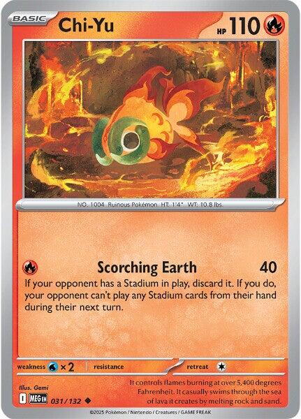 Chi-Yu (031/132) [Mega Evolutions: Base Set] | Tabernacle Games