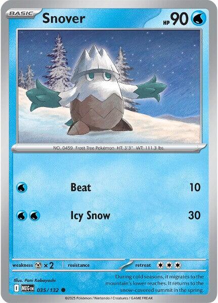 Snover (035/132) [Mega Evolutions: Base Set] | Tabernacle Games