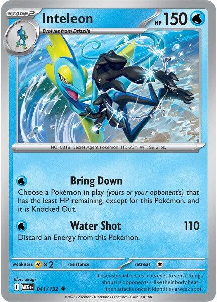 Inteleon (041/132) [Mega Evolutions: Base Set] | Tabernacle Games