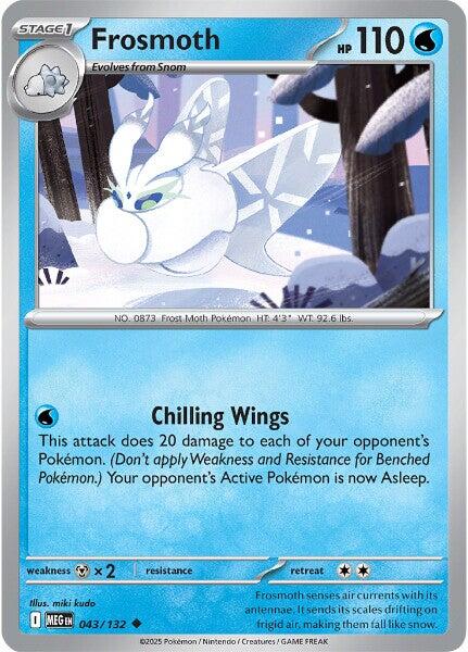 Frosmoth (043/132) [Mega Evolutions: Base Set] | Tabernacle Games