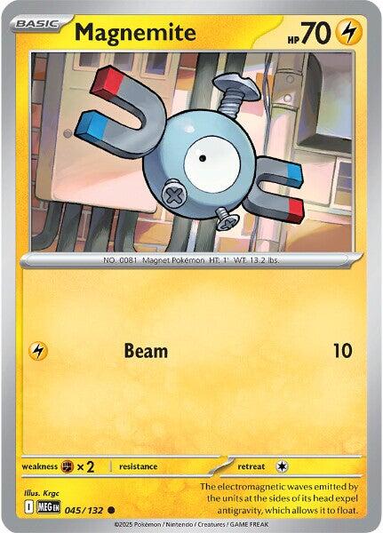 Magnemite (045/132) [Mega Evolutions: Base Set] | Tabernacle Games
