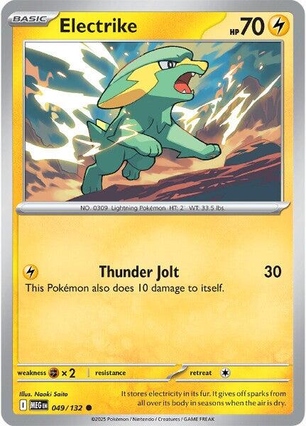 Electrike (049/132) [Mega Evolutions: Base Set] | Tabernacle Games