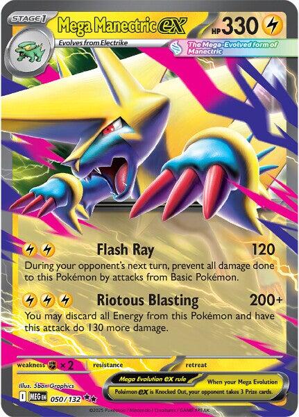Mega Manectric ex (050/132) [Mega Evolution: Base Set] | Tabernacle Games