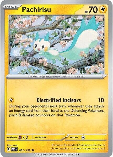 Pachirisu (051/132) [Mega Evolutions: Base Set] | Tabernacle Games