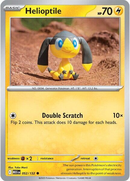 Helioptile (052/132) [Mega Evolutions: Base Set] | Tabernacle Games