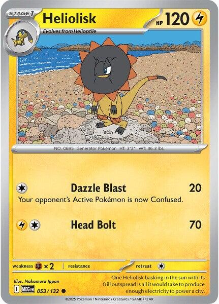 Heliolisk (053/132) [Mega Evolutions: Base Set] | Tabernacle Games