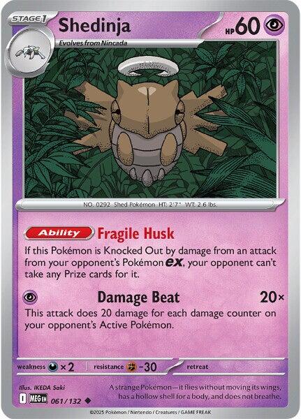 Shedinja (061/132) [Mega Evolutions: Base Set] | Tabernacle Games