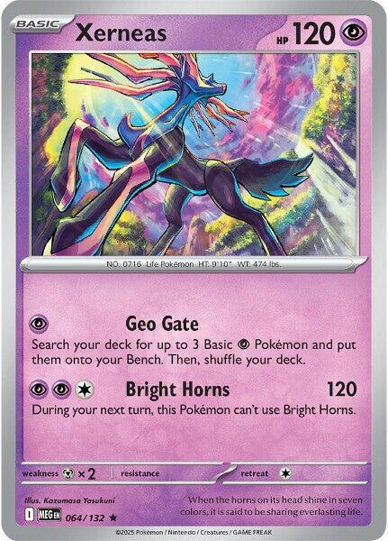 Xerneas (064/132) [Mega Evolutions: Base Set] | Tabernacle Games