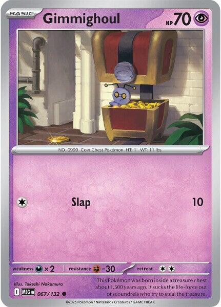 Gimmighoul (067/132) [Mega Evolution: Base Set] | Tabernacle Games