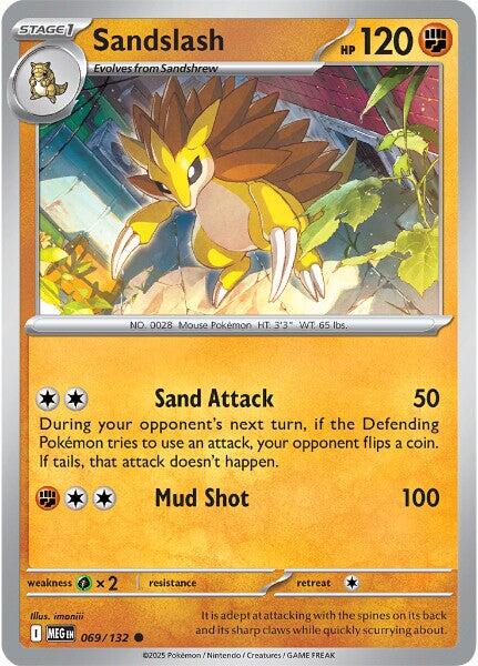 Sandslash (069/132) [Mega Evolutions: Base Set] | Tabernacle Games