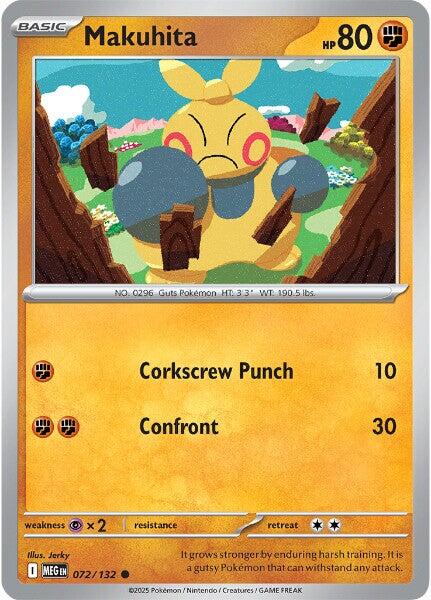 Makuhita (072/132) [Mega Evolutions: Base Set] | Tabernacle Games