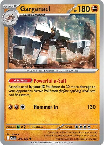 Garganacl (084/132) [Mega Evolutions: Base Set] | Tabernacle Games