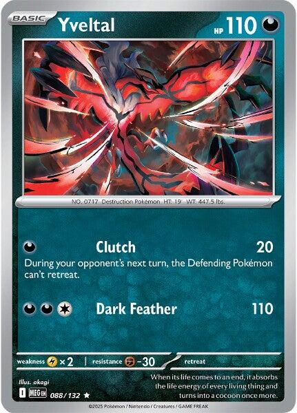 Yveltal (088/132) [Mega Evolutions: Base Set] | Tabernacle Games