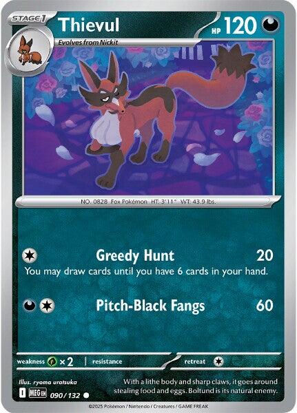 Thievul (090/132) [Mega Evolutions: Base Set] | Tabernacle Games
