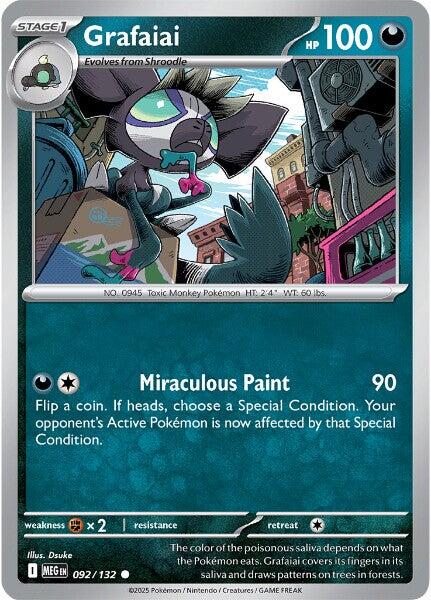 Grafaiai (092/132) [Mega Evolutions: Base Set] | Tabernacle Games