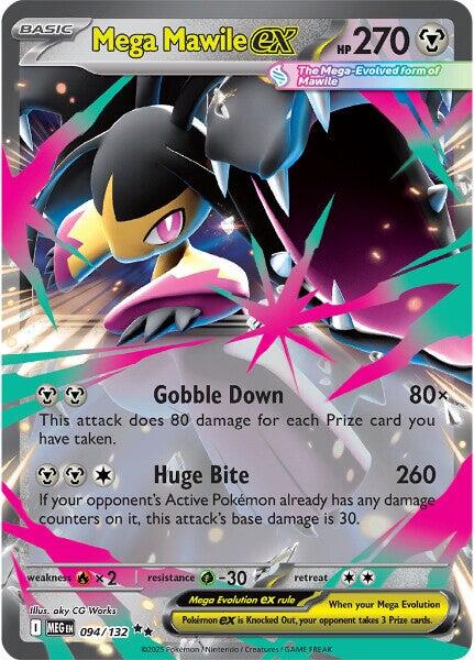 Mega Mawile ex (094/132) [Mega Evolutions: Base Set] | Tabernacle Games